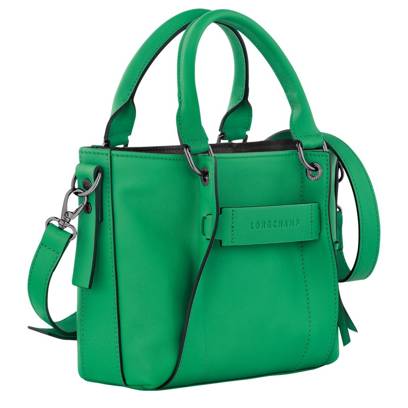 Longchamp Longchamp 3D S Handbag - Leather Handbags Green | RN88-H9KV