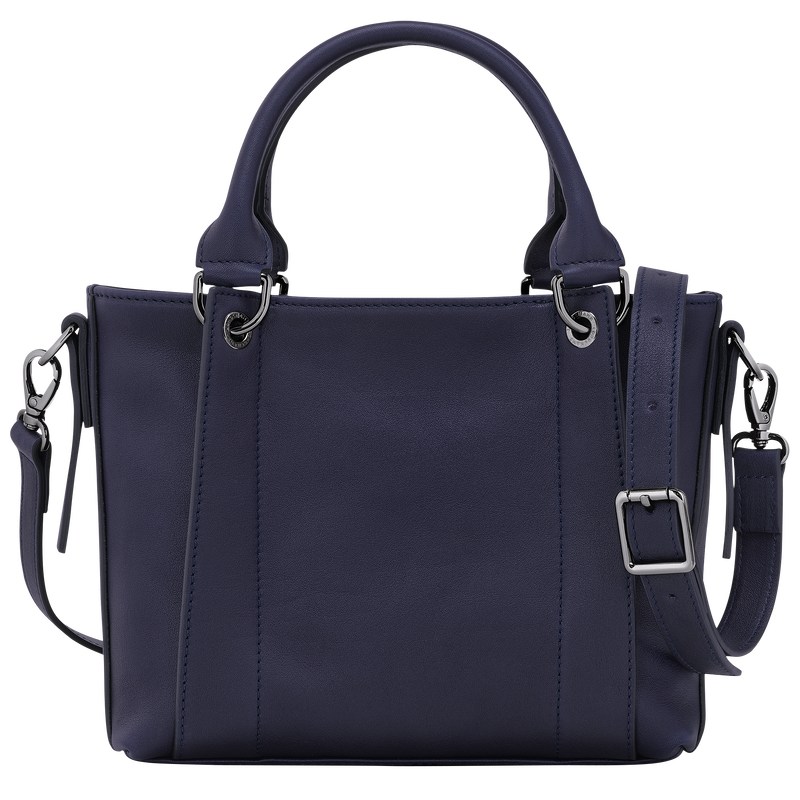 Longchamp Longchamp 3D S Handbag - Leather Handbags Bilberry | DS38-I0PN