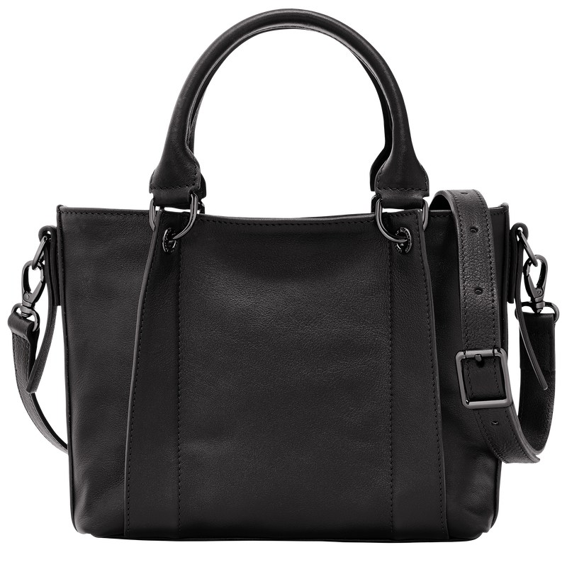 Longchamp Longchamp 3D S Handbag - Leather Handbags Black | NK36-Z2RG