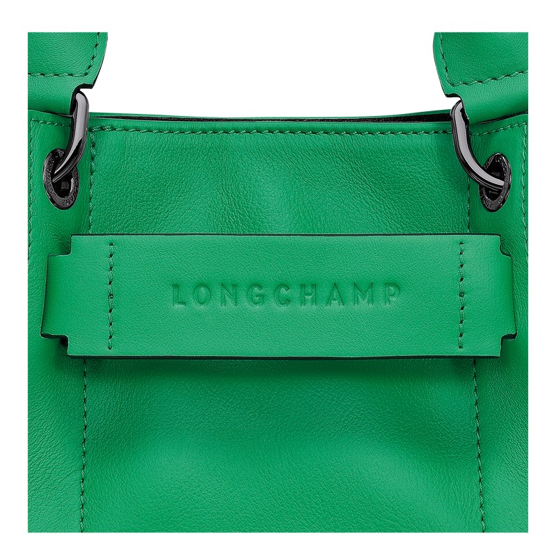 Longchamp Longchamp 3D XS Handbag - Leather Handbags Green | YY27-I9BM