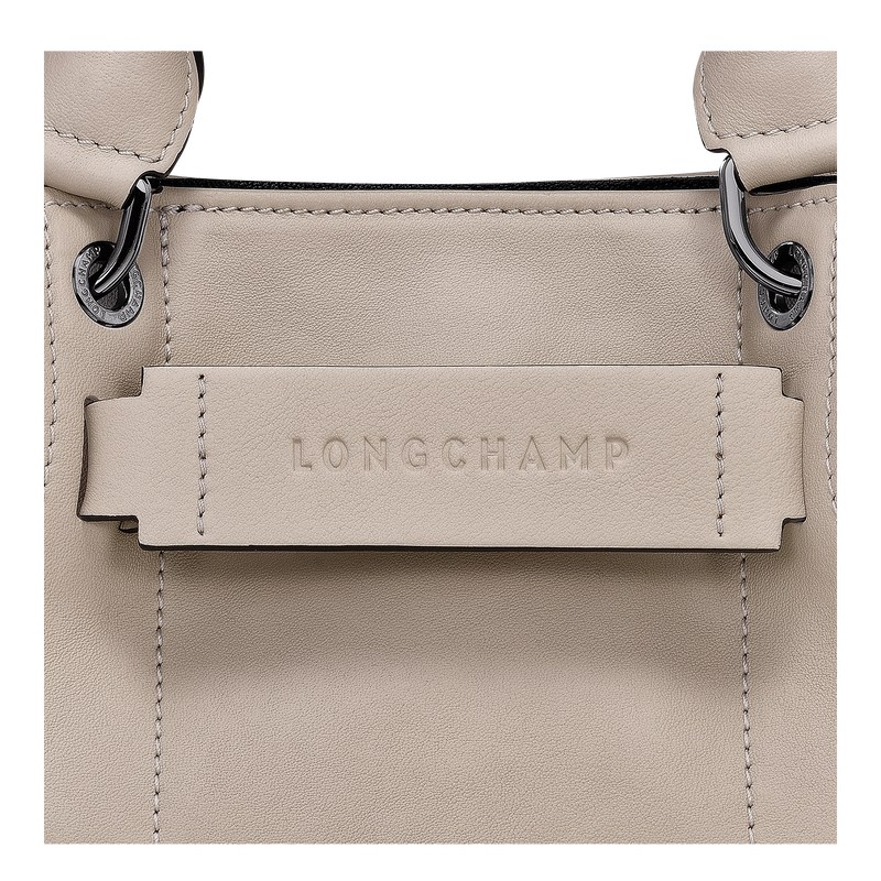 Longchamp Longchamp 3D XS Handbag - Leather Handbags Clay | XY12-E3NM