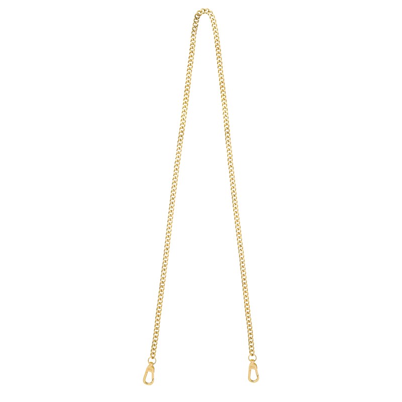 Longchamp Longchamp chaîne Shoulder strap - OTHER Shoulder straps Very pale gold | UZ08-A5EW