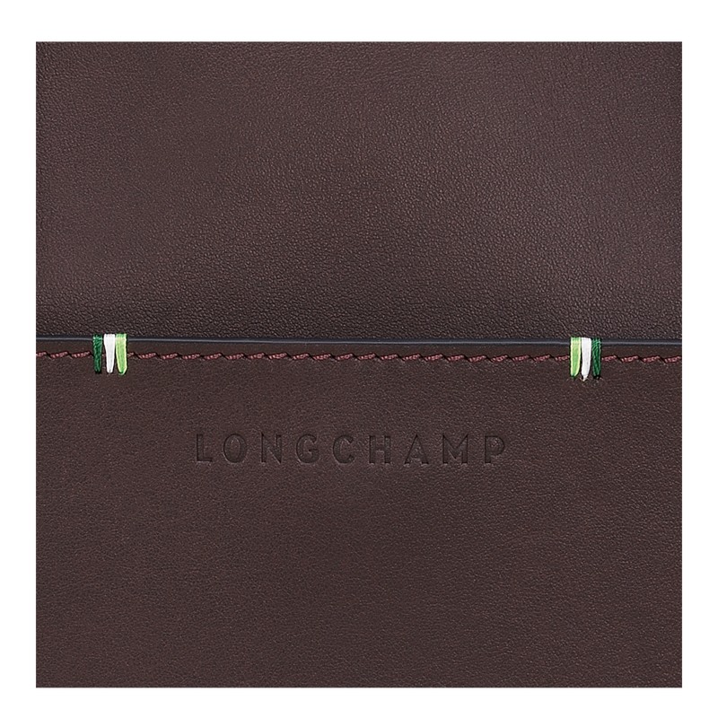 Longchamp Longchamp sur Seine M Briefcase - Leather Briefcase Mocha | KK53-R6LO