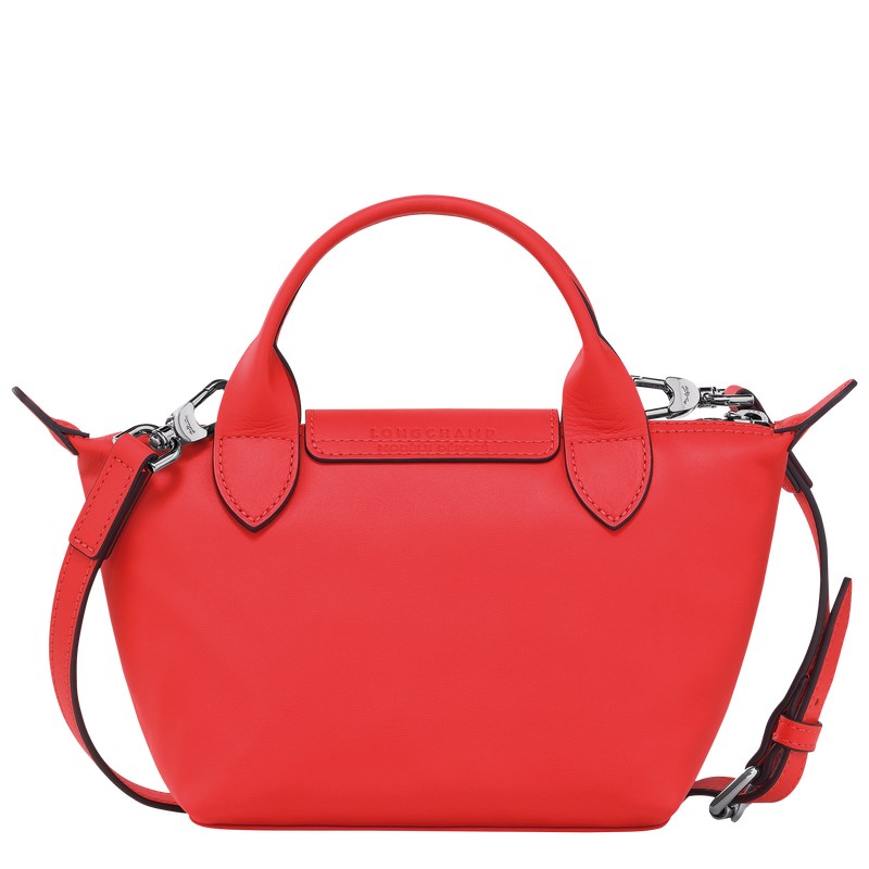 Longchamp Longchamp x Robert Indiana XS Handbag - Leather Handbags Red | HD05-X7SO