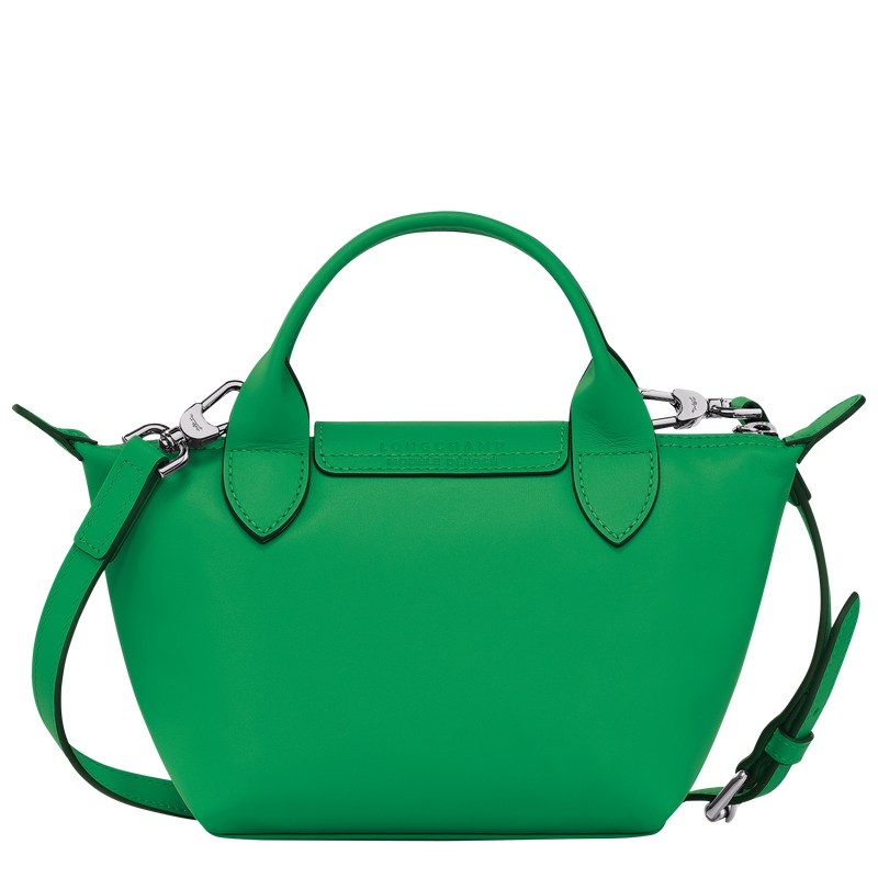 Longchamp Longchamp x Robert Indiana XS Handbag - Leather Handbags Green | VG79-T9UU