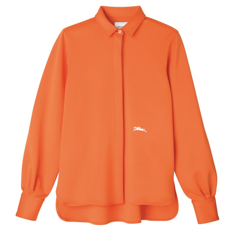 Longchamp Shirt - Jersey Tops & Blouses Orange | DR52-D5PN