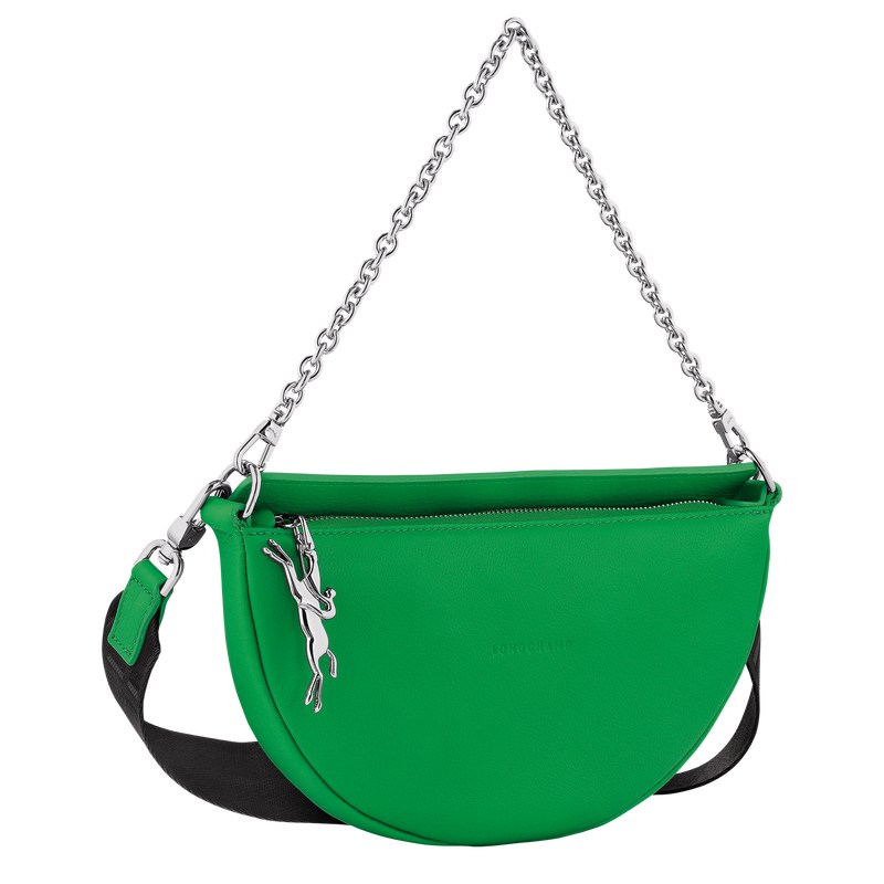 Longchamp Smile S Crossbody bag - Leather Shoulder bags Lawn | IB02-Q2VY