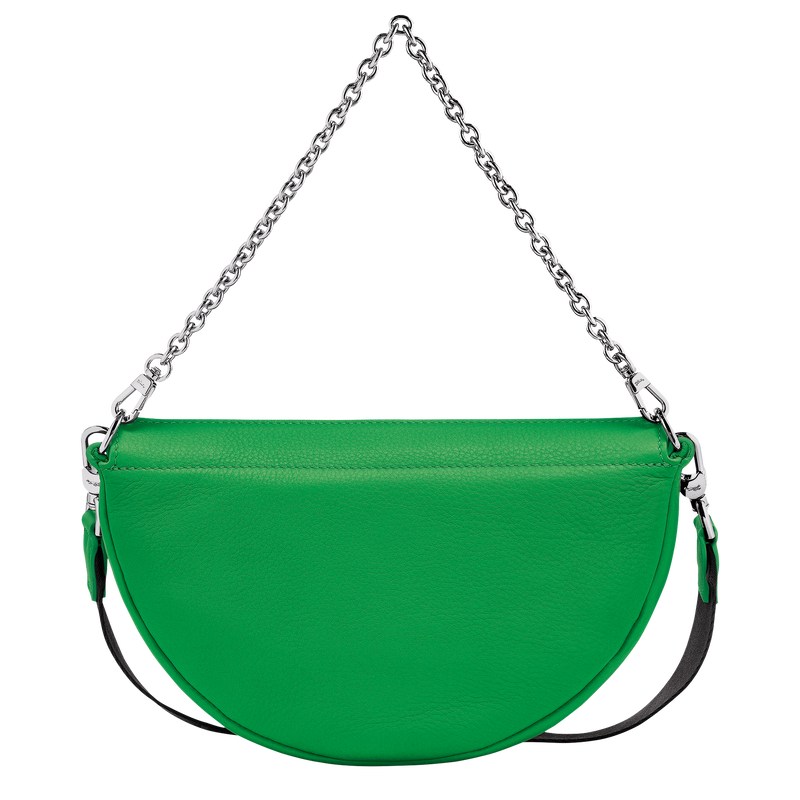 Longchamp Smile S Crossbody bag - Leather Shoulder bags Lawn | IB02-Q2VY