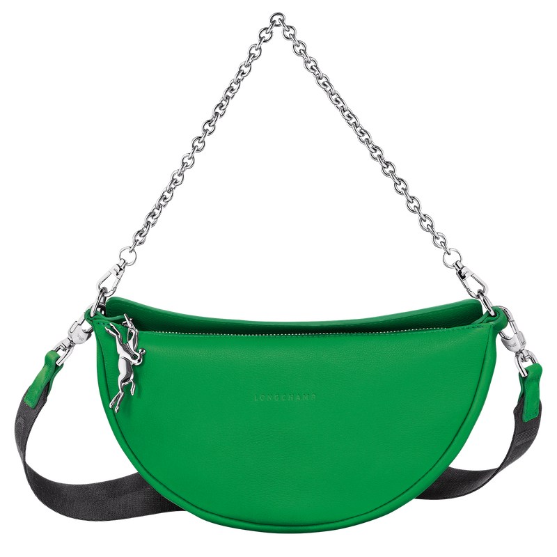 Longchamp Smile S Crossbody bag - Leather Shoulder bags Lawn | IB02-Q2VY