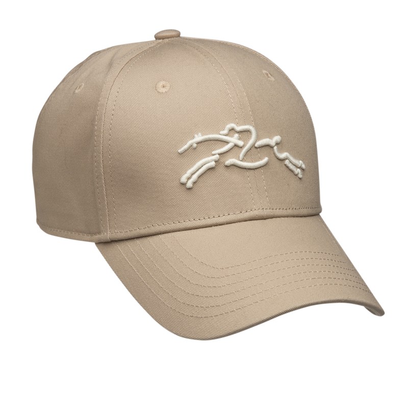 Longchamp Solid cap - OTHER Caps & hats Beige | RC27-T1HF