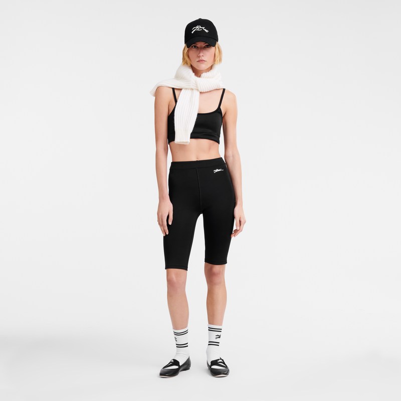 Longchamp Sport bra - Jersey Tops & Blouses Black | RN36-O4LX 