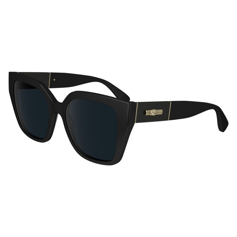 Longchamp Sunglasses - OTHER Sunglasses Black | SF76-V5WF