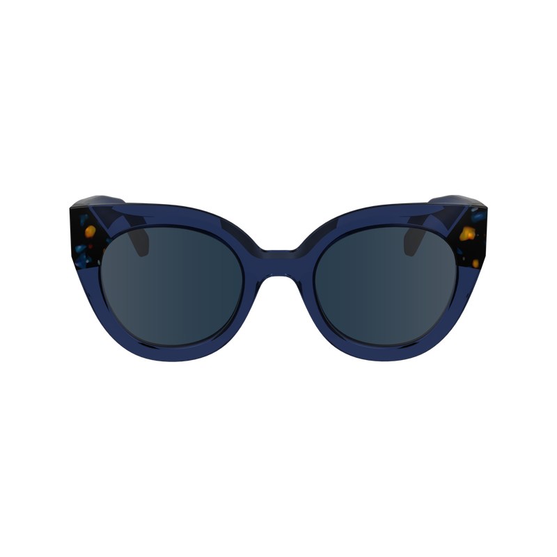 Longchamp Sunglasses - OTHER Sunglasses Blue Havana | OP03-M2PN