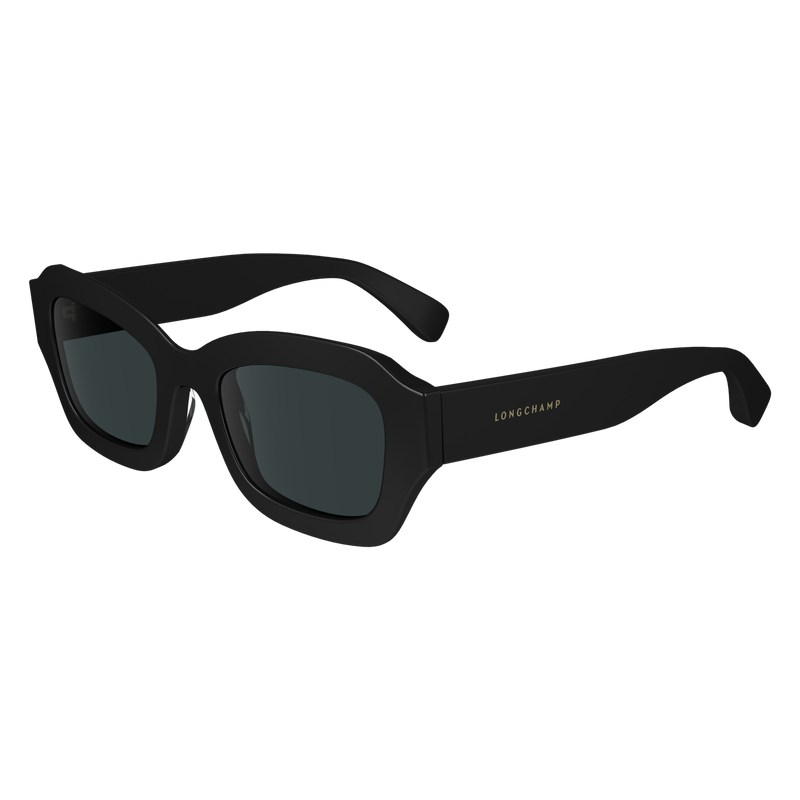 Longchamp Sunglasses - OTHER Sunglasses Black | QU96-B6AQ