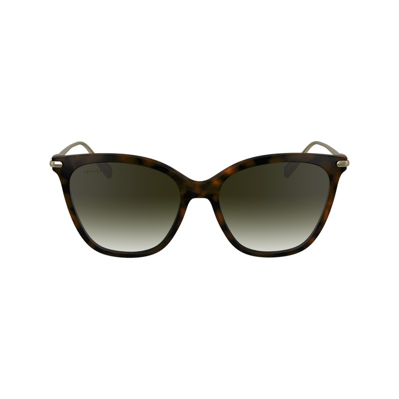 Longchamp Sunglasses - OTHER Sunglasses Dark Havana | CX68-M9WY