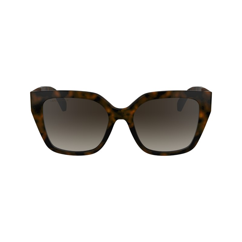 Longchamp Sunglasses - OTHER Sunglasses Dark Havana | XA94-O3VJ