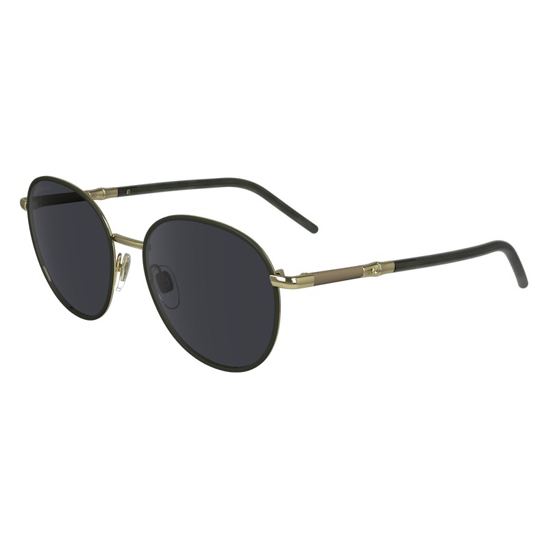 Longchamp Sunglasses - OTHER Sunglasses Gold/Khaki | YV02-B4HQ