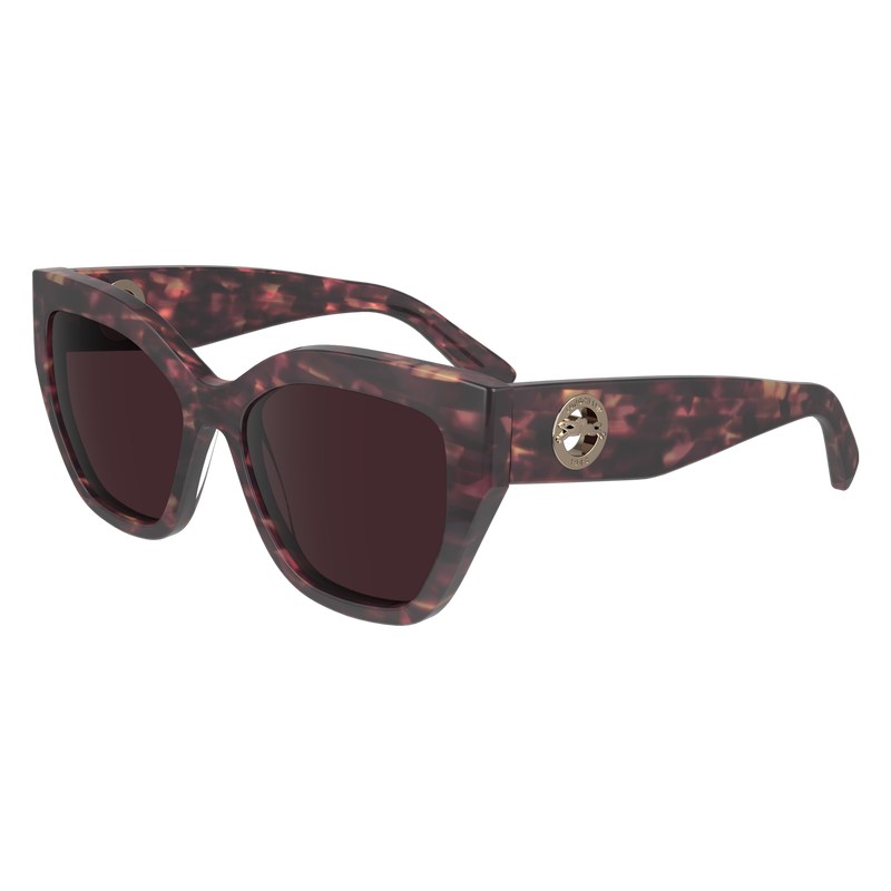 Longchamp Sunglasses - OTHER Sunglasses Havana Red | GN69-L2YE