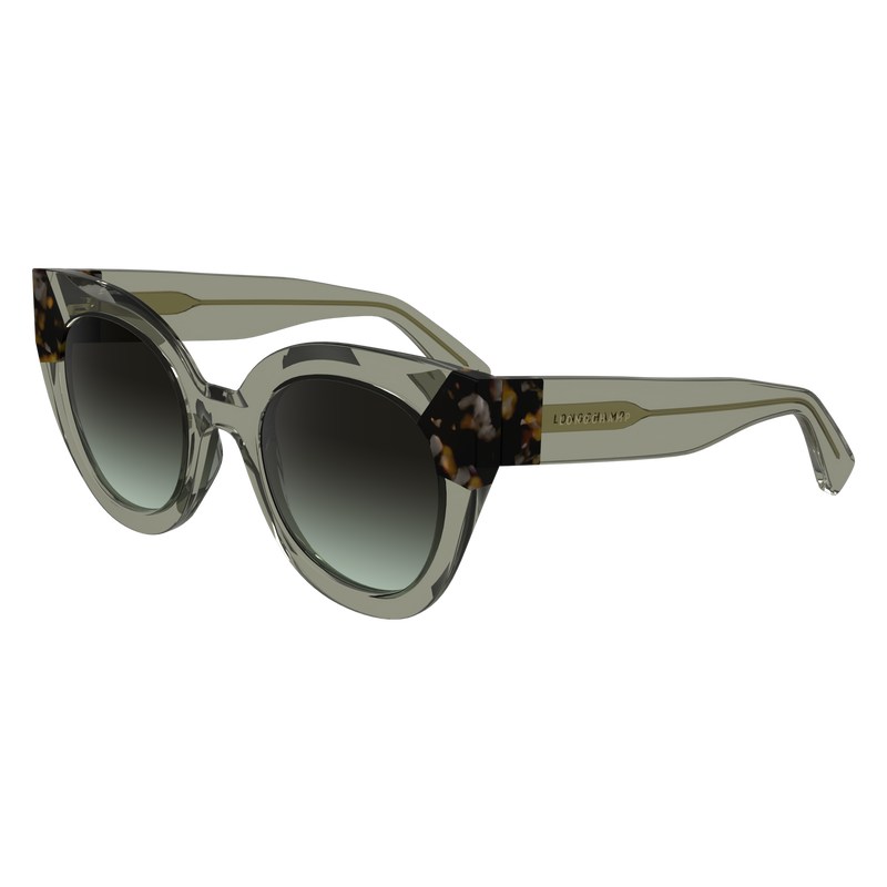 Longchamp Sunglasses - OTHER Sunglasses Olive/Havana | XW59-X2NA