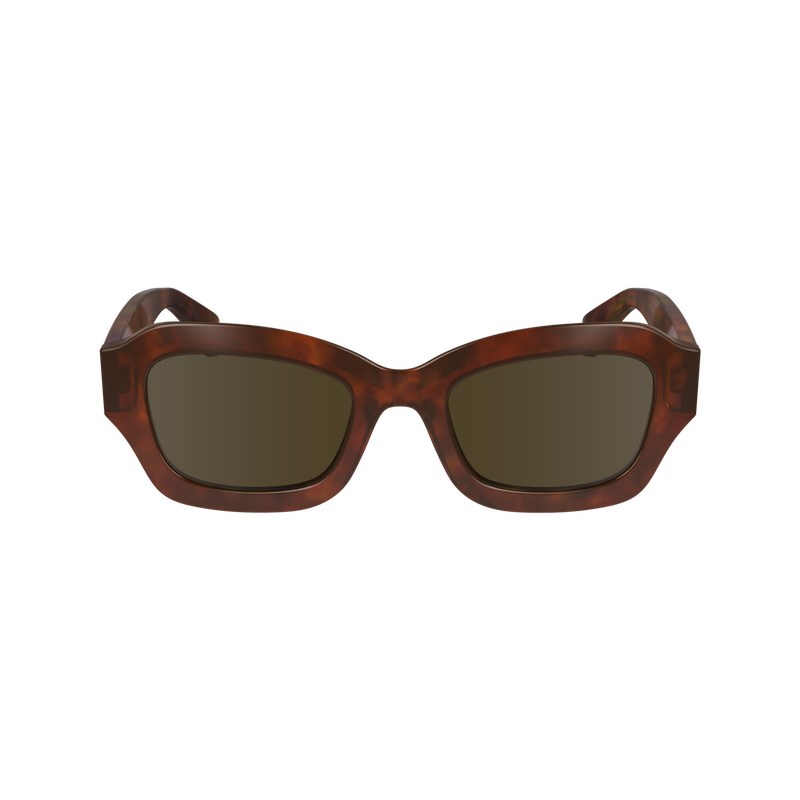 Longchamp Sunglasses - OTHER Sunglasses Textured Brown | KS21-P1OJ