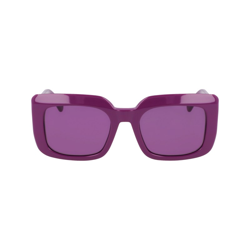 Longchamp Sunglasses - OTHER Sunglasses White/Violet | RL16-E8HR