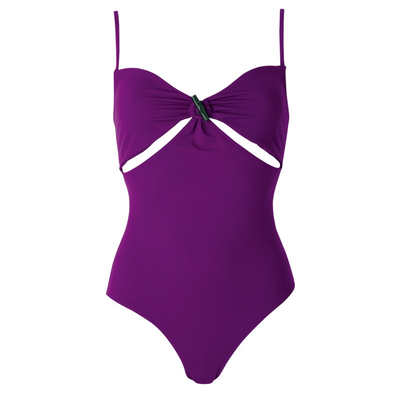 Longchamp Swimsuit - Jersey Summerwear Violet | HK70-R5ZV