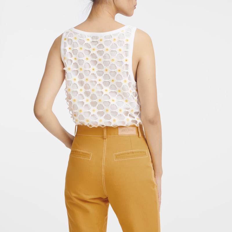 Longchamp Trousers - Gabardine Trousers & shorts Apricot | PU48-T3TO