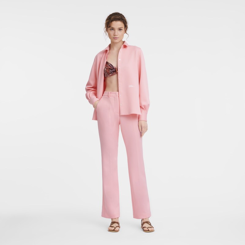 Longchamp Trousers - Jersey Trousers & shorts Pink | WN48-A0QX