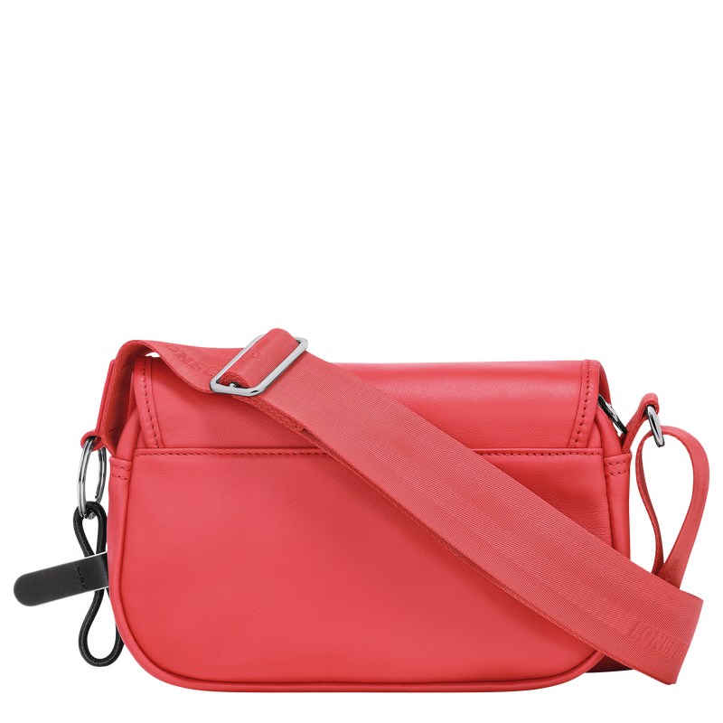 Longchamp Très Paris S Crossbody bag - Leather Crossbody bags Strawberry | DG33-D4MS