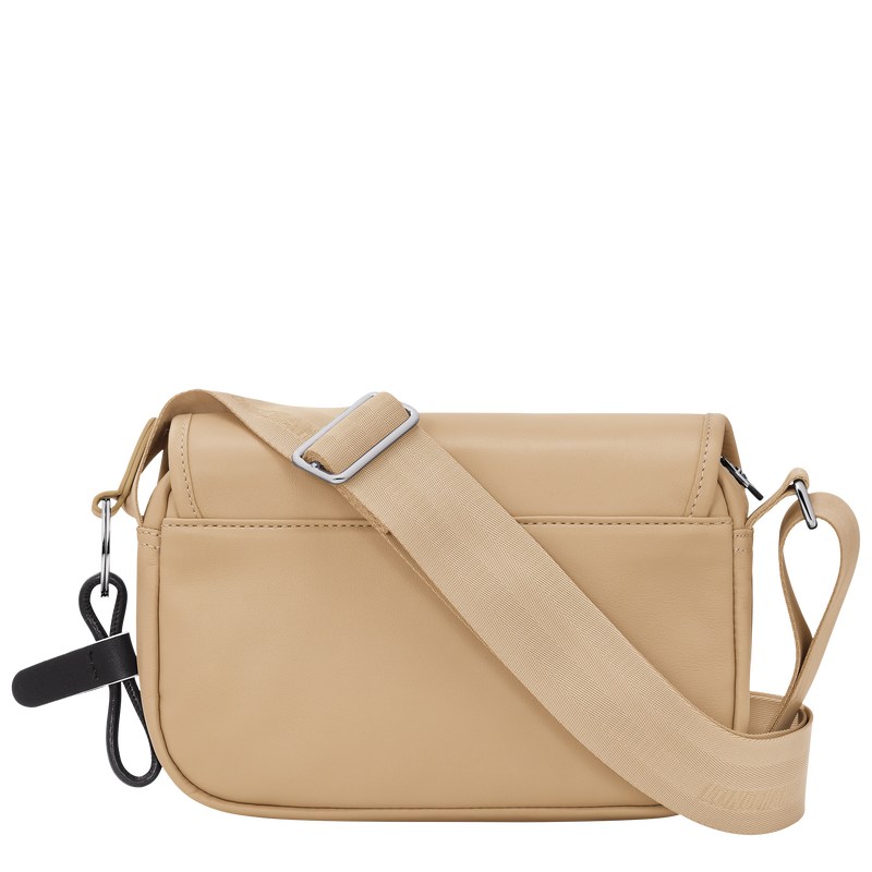 Longchamp Très Paris S Crossbody bag - Leather Crossbody bags Beige | RJ40-G9SP