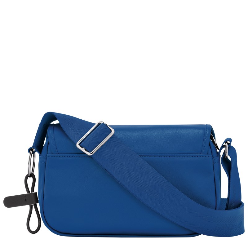 Longchamp Très Paris S Crossbody bag - Leather Crossbody bags Electric Blue | PG32-R9VI