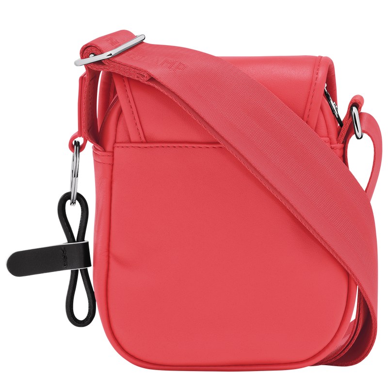 Longchamp Très Paris XS Clutch - Leather Crossbody bags Strawberry | VZ07-B2BQ