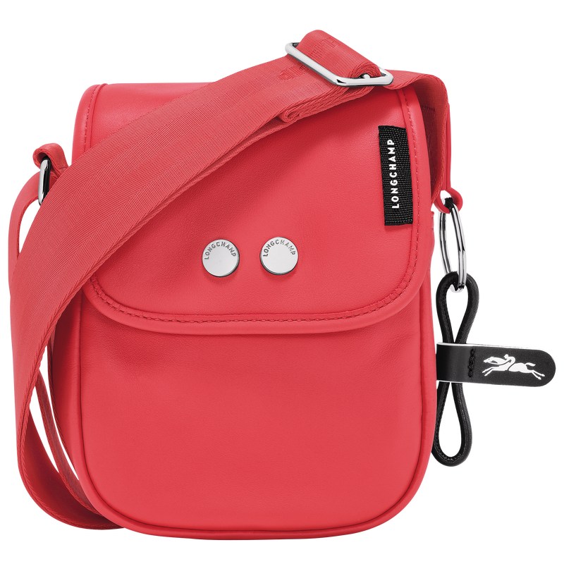 Longchamp Très Paris XS Clutch - Leather Crossbody bags Strawberry | VZ07-B2BQ