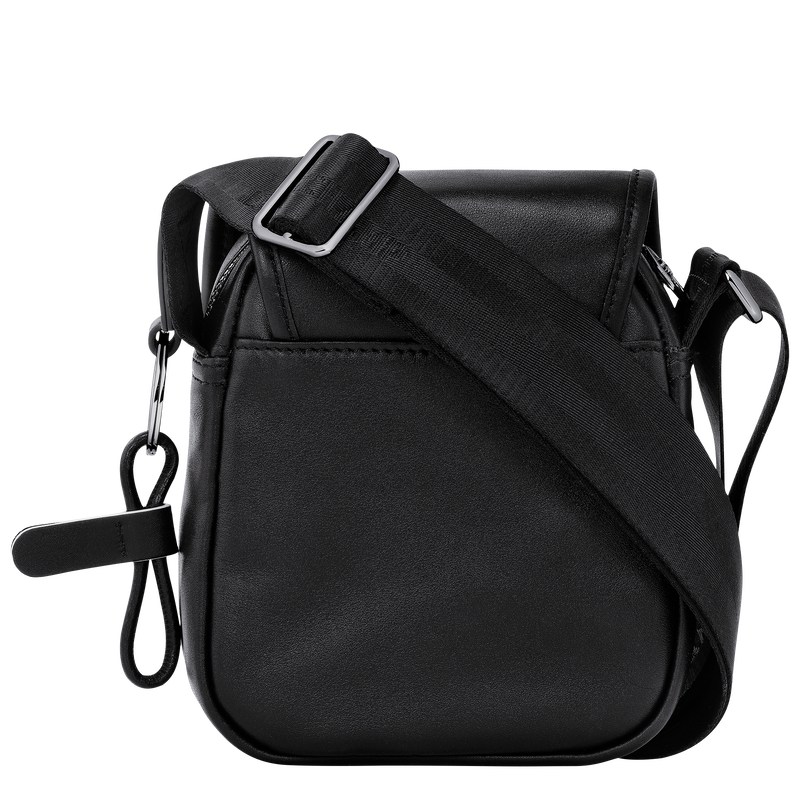 Longchamp Très Paris XS Clutch - Leather Crossbody bags Black | DY79-J2SK