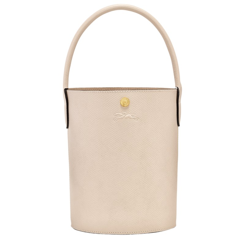 Longchamp Épure S Bucket bag - Leather Handbags Paper | GD50-Z3GB