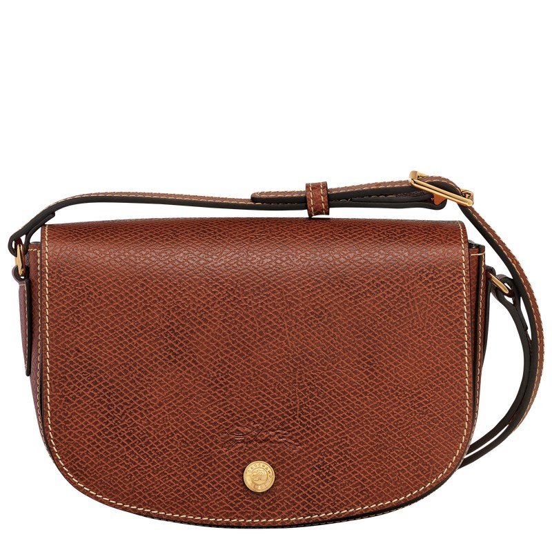 Longchamp Épure S Crossbody bag - Leather Crossbody bags Brown | BZ36-X6GC