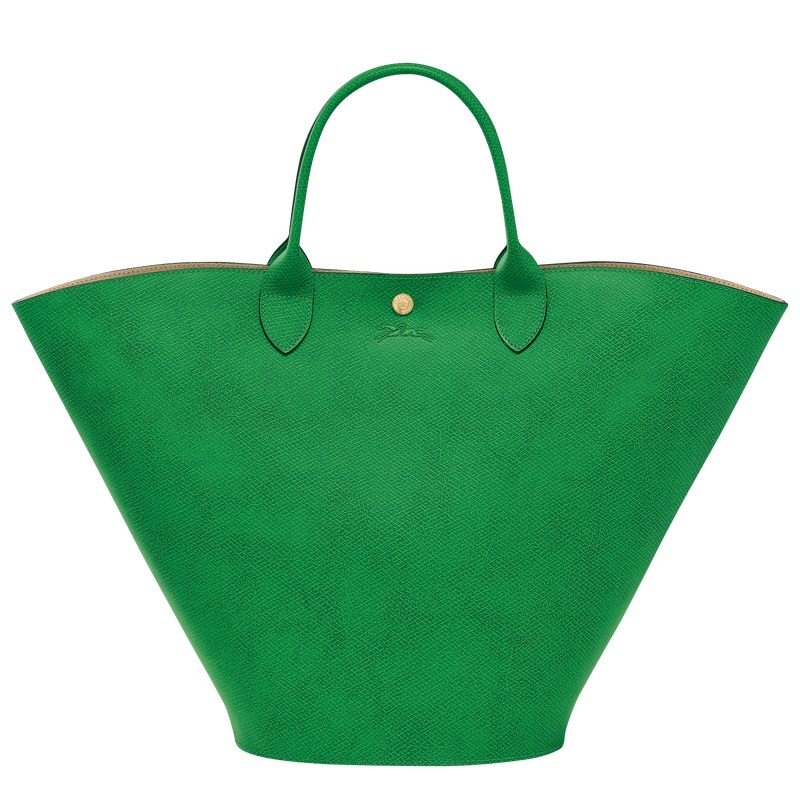 Longchamp Épure XL Tote bag - Leather Shoulder bags Green | MZ79-A5AU