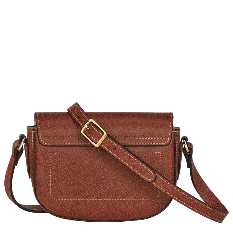 Longchamp Épure XS Crossbody bag - Leather Crossbody bags Brown | QL56-V5JE