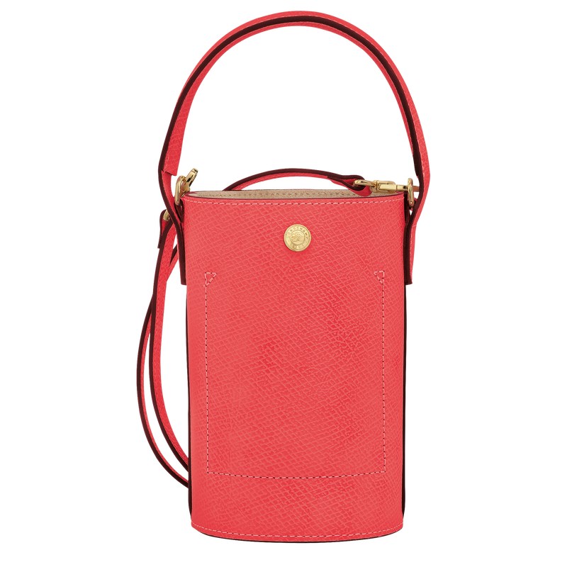 Longchamp Épure XS Crossbody bag - Leather Crossbody bags Strawberry | QF57-T2BZ