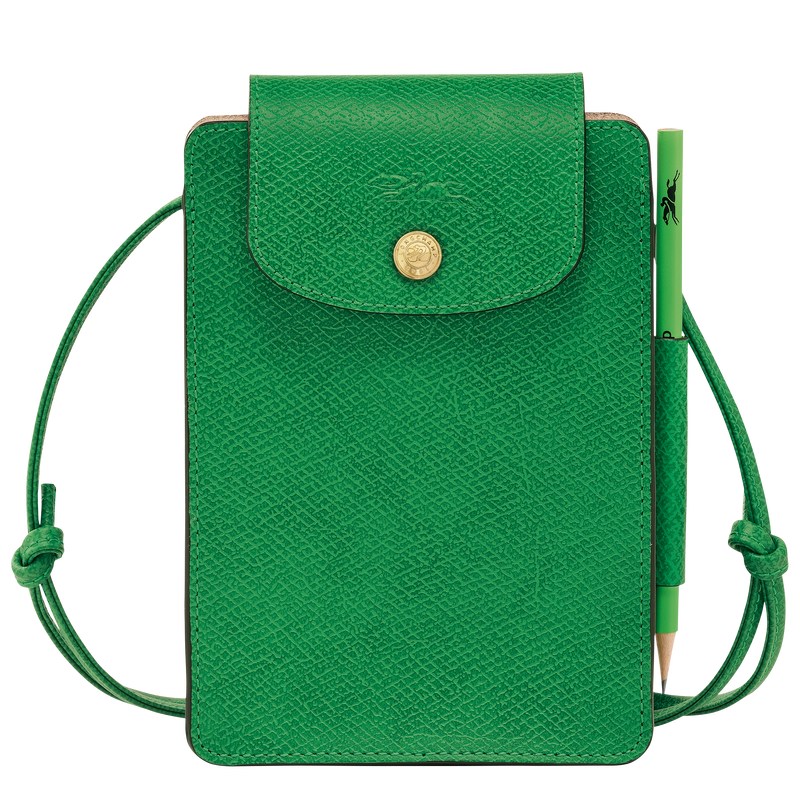 Longchamp Épure XS Crossbody bag - Leather Crossbody bags Green | WG34-C8KH