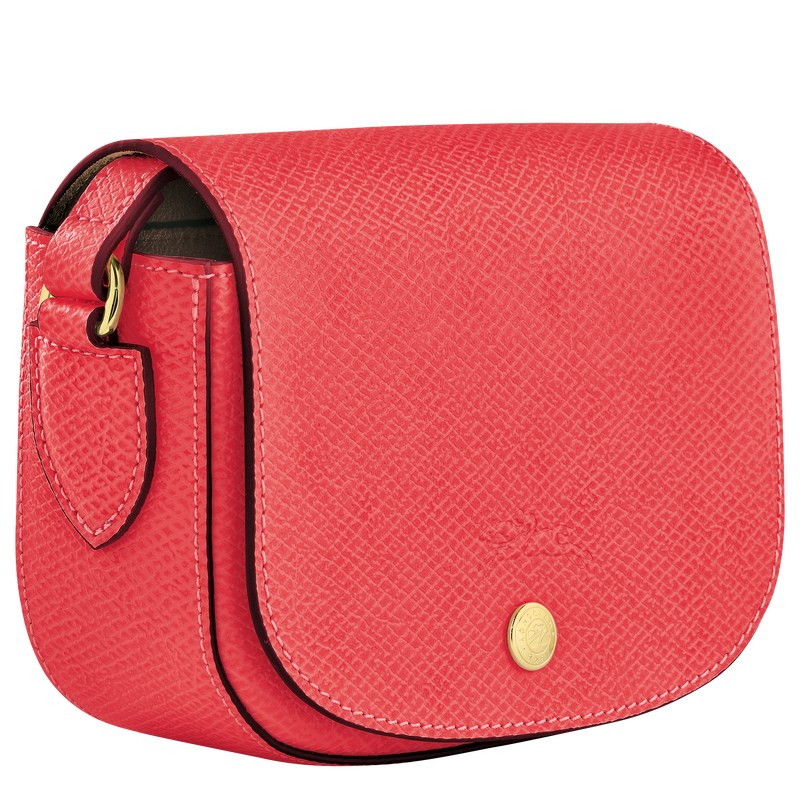 Longchamp Épure XS Crossbody bag - Leather Crossbody bags Strawberry | LV50-Y3XM