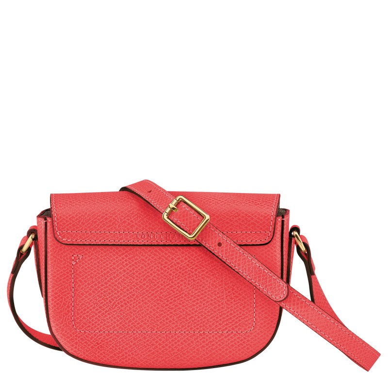 Longchamp Épure XS Crossbody bag - Leather Crossbody bags Strawberry | LV50-Y3XM